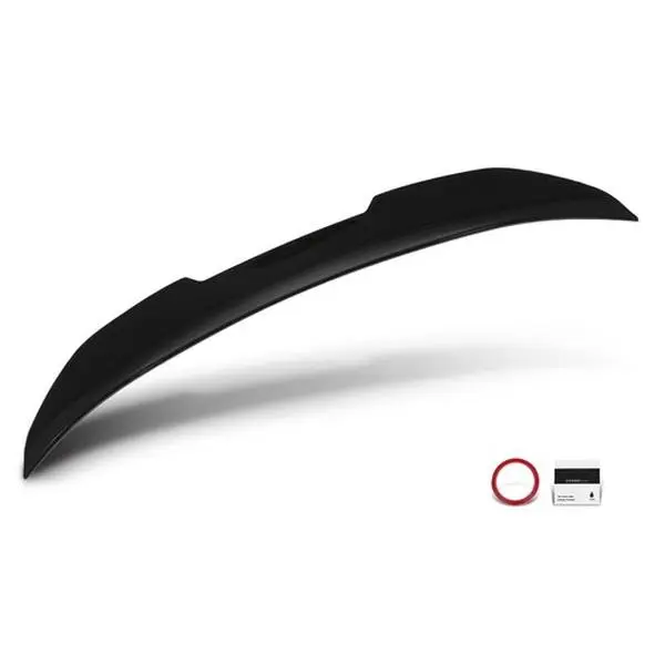 Rear Trunk Spoiler Wing Black Fit For 2006-2011 BMW E90 3-Series M3 PSM Style