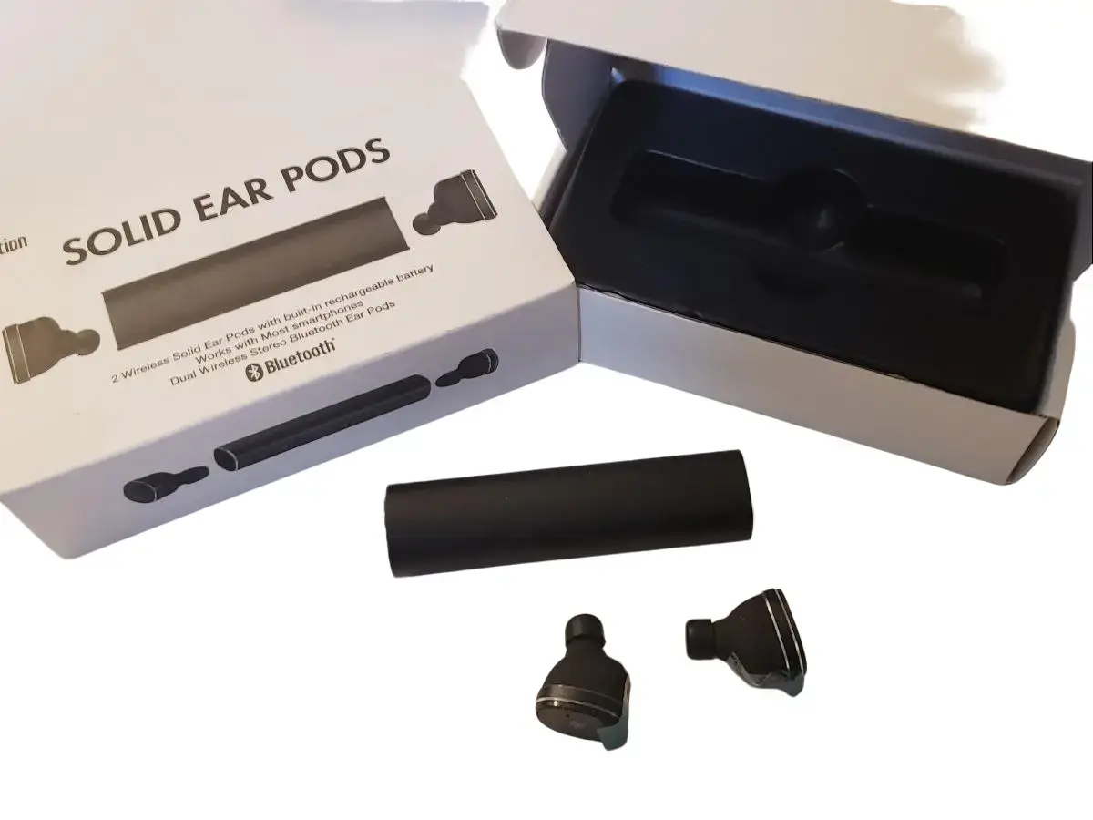 Ideation Solid Ear Pods Bluetooth ID200B Black