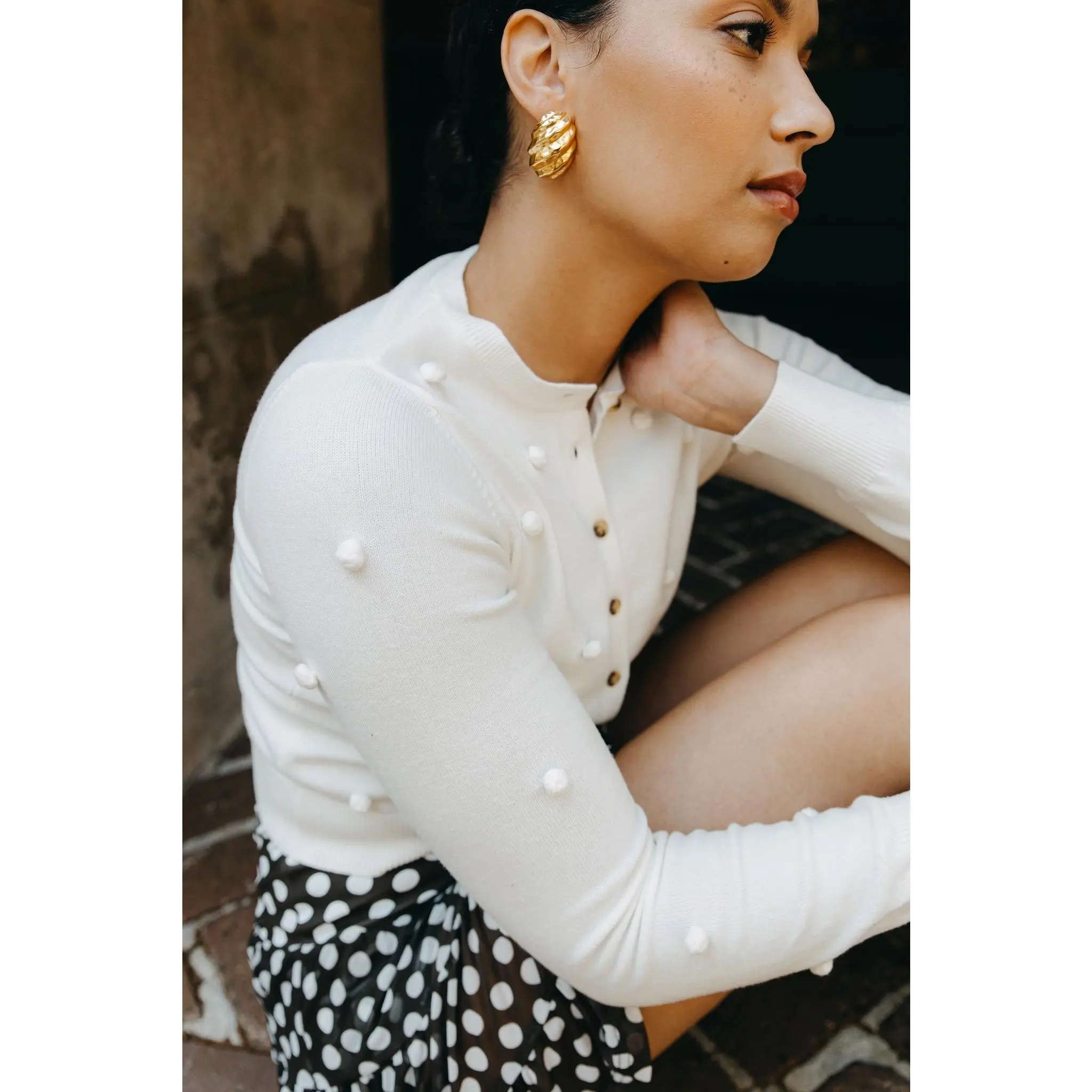 Juniper Cardigan - Cream