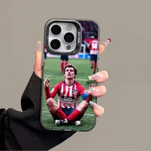 Griezmann IPhone 17 Promax Football Phone Case Anti Drop Protective Case for Iphone 16 15 14 13 12 11 SAMSUNG S26 S25 24 23 22 Plus Acrylic Durable Case With Anti Collision