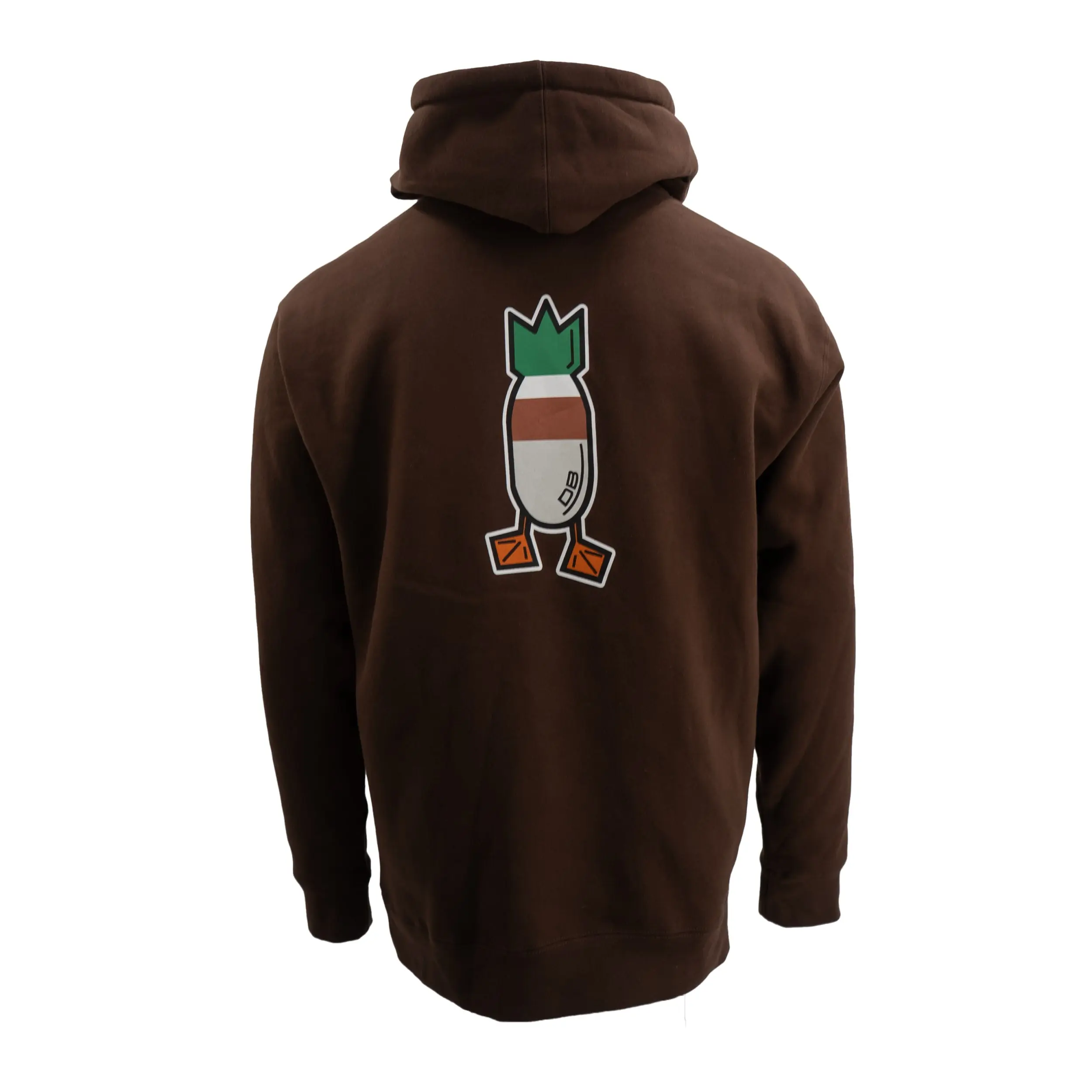 Mallard Logo Script Heavyweight Greenhead Hoodie