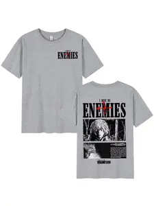 Anime Manga Vinland Saga Thorfinn Karlsefni T Shirt Men Women Clothing Casual T-shirts Tops Harajuku Streetwear