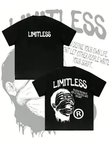 FEEGO Round Neck Pullover T-Shirt, Fashion Streetwear Casual, Youth Holiday Campus Wear, Y2K Style, Unisex Couple Gift grandma's favorite shirt tees