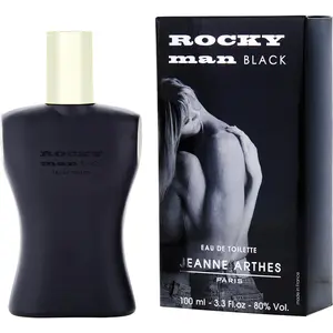 Rocky Man Black By Jeanne Arthes Edt For Men