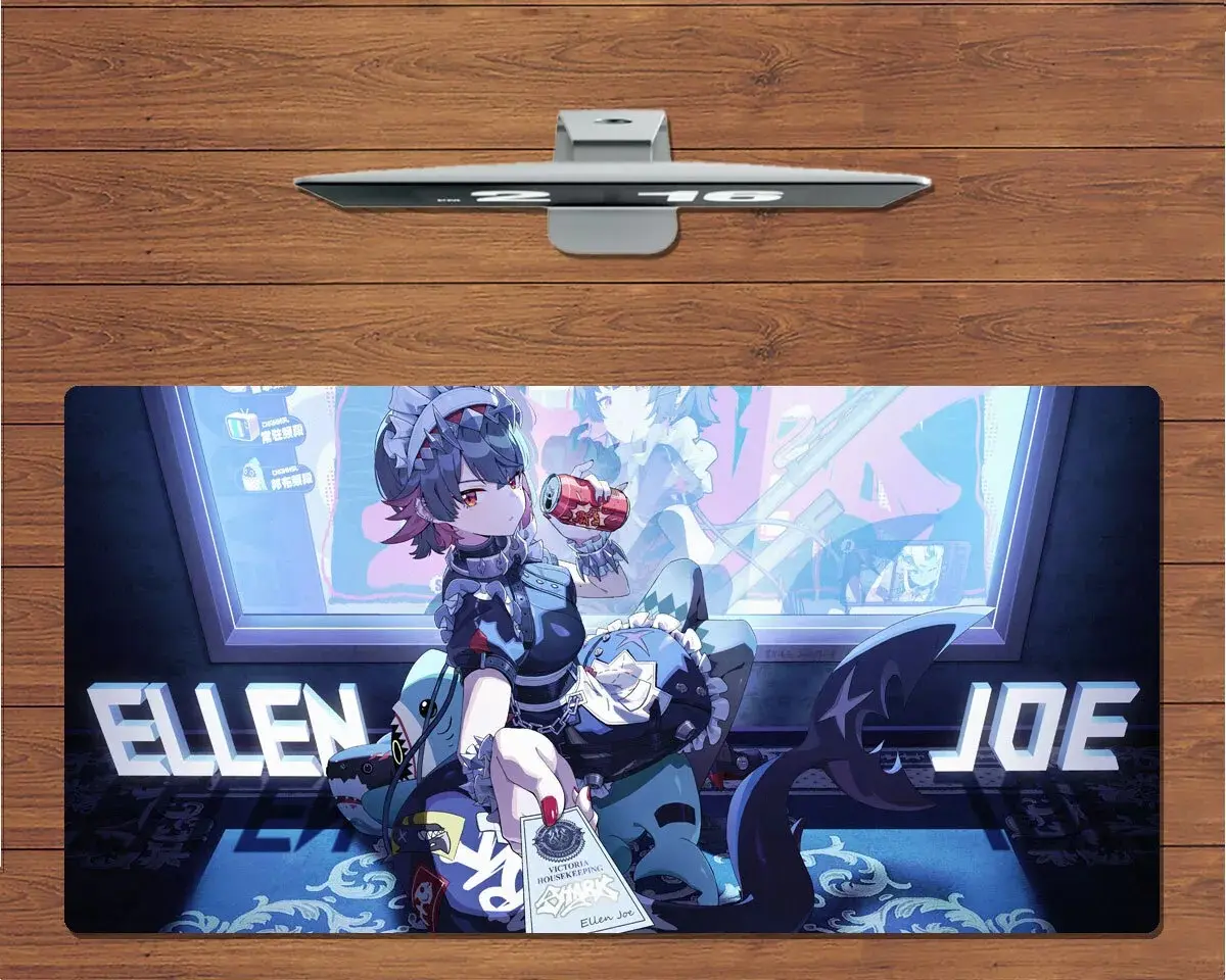 Large Mouse Pad Zenless Zone Zero ZZZ Ellen Joe Gaming Mat Mousepad
