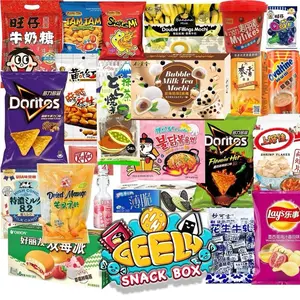 Geely Snack Box Assorted Asian 7 Pound Snack Box Great Gift for Family and Friends Geely Snack Box Assorted Asian 7 Pound Snack Box Great Gift for Family and Friends