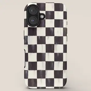 Society6 x Mackenzie Childs Courtly Check iPhone Case