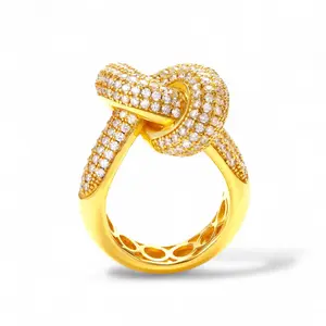 Gold Vermeil Knot Ring