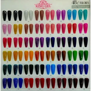 48 colors Jolly Sparkle Collection - KingGel