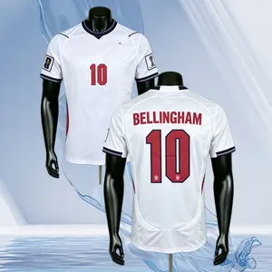2026 white No.10 Bellingham Short sleeve Soccer jersey