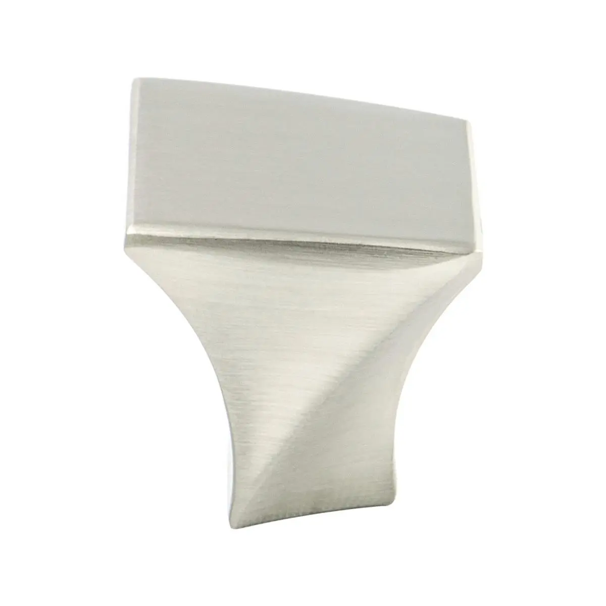Berenson 9480-1BPN-P Contemporary Metal Fluidic Knob, 1-1/8 in., Long Brushed Nickel Door Hardware