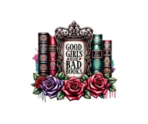 Good Girls Read Bad Books • T-shirt Tee Shirt Comfortable Unisex Top Reader Cute  Sublimation Graphic Book Smut