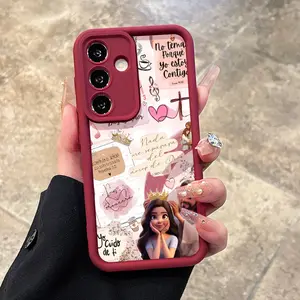 Phone case for Samsung S24 ultra plus S25 S23 S22 Ultra Plus Divine Love Advanced fashion gift Full Body Protection Shockproof Soft Silicone Cover