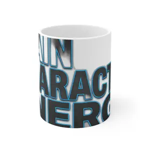 Main Character Energy Bold Typography Graphic — Mug