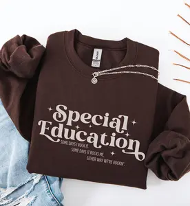 Special Education Sweatshirt / Short Sleeve T-SHIRT , ESE Teacher shirt , Chaos Coordinator, Sped Graduation Gift Womenswear Medium