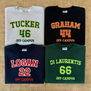 Briar University Graham 44 Sweatshirt, Briar U Embroidered Shirt, Off Campus Series Bookish Hoodie, Hockey Romance Sweatshirt Gift for Her