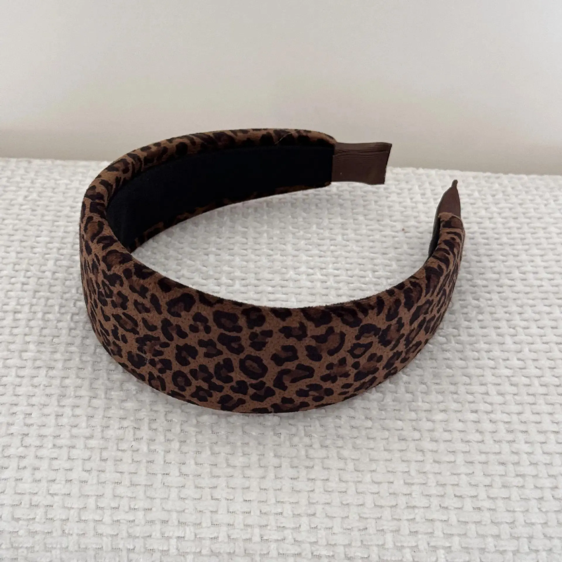 4cm leopard print headband