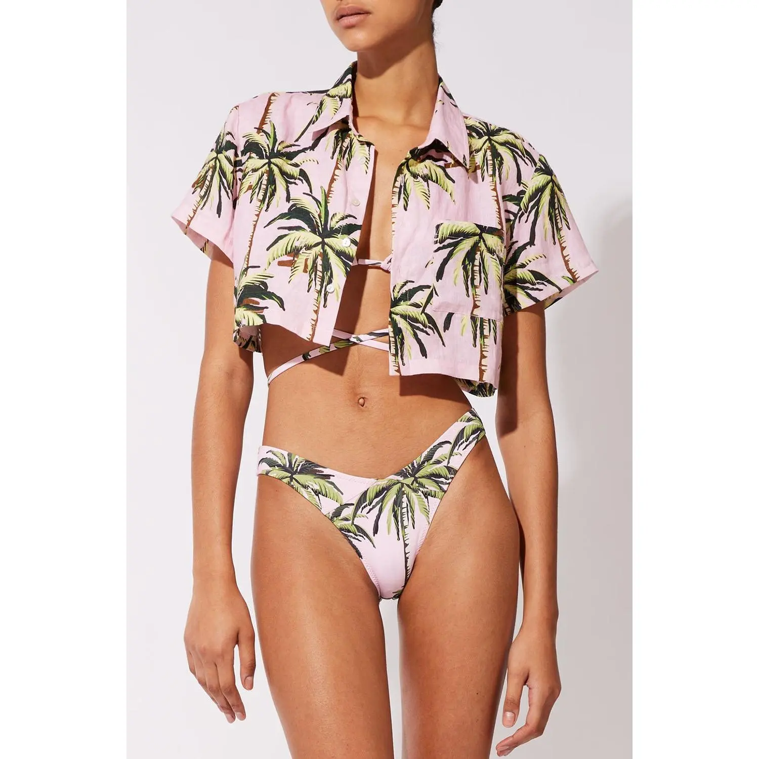 Cropped Cabana Shirt