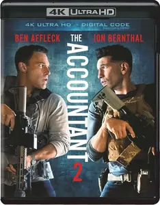 The Accountant 2  [4K ULTRA HD BLU-RAY MOVIE]