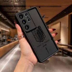 Cool Attacks on Titans Phone Case Suitable for Smartphone Samsung Galaxy S25 S24 S23 S22 S21 S20 FE Ultra Plus 4G 5G Anti Fall Shockproof Protective Soft TPU Back Cover
