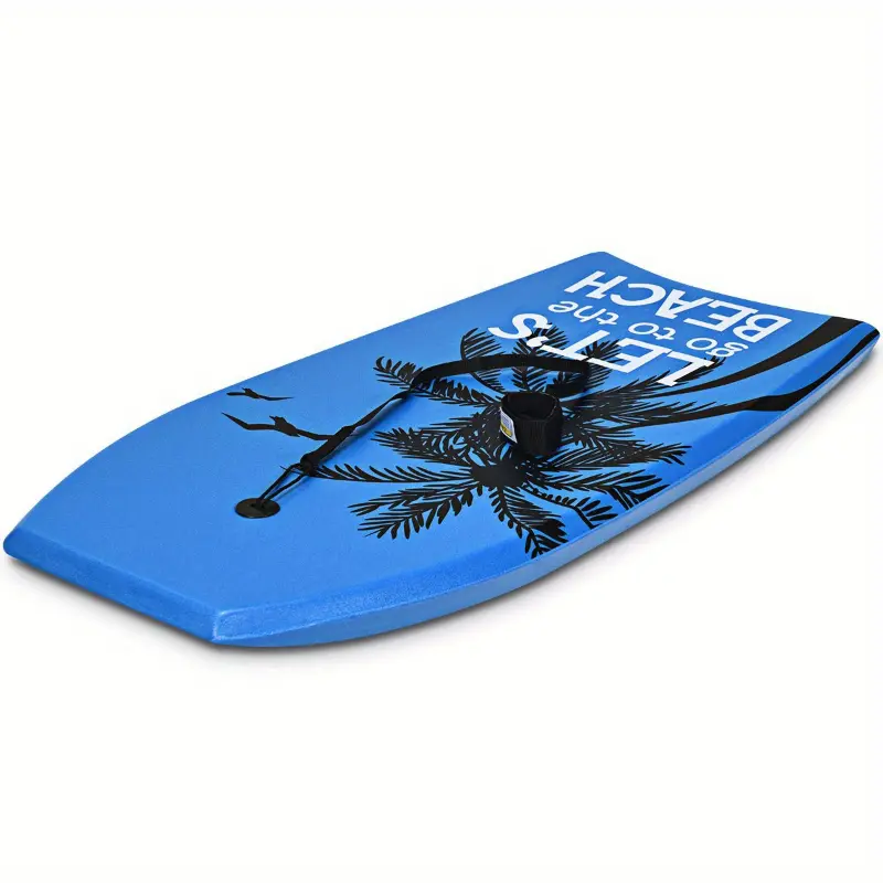 surfboard Maxmass 41" Super Lightweight Bodyboard Surfing W/Leash EPS Core Boarding IXPE Blue