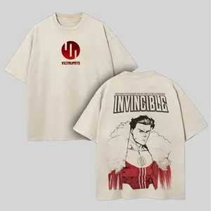 Invincible Grand Regent Thragg Printed Unisex Washed T-Shirt
