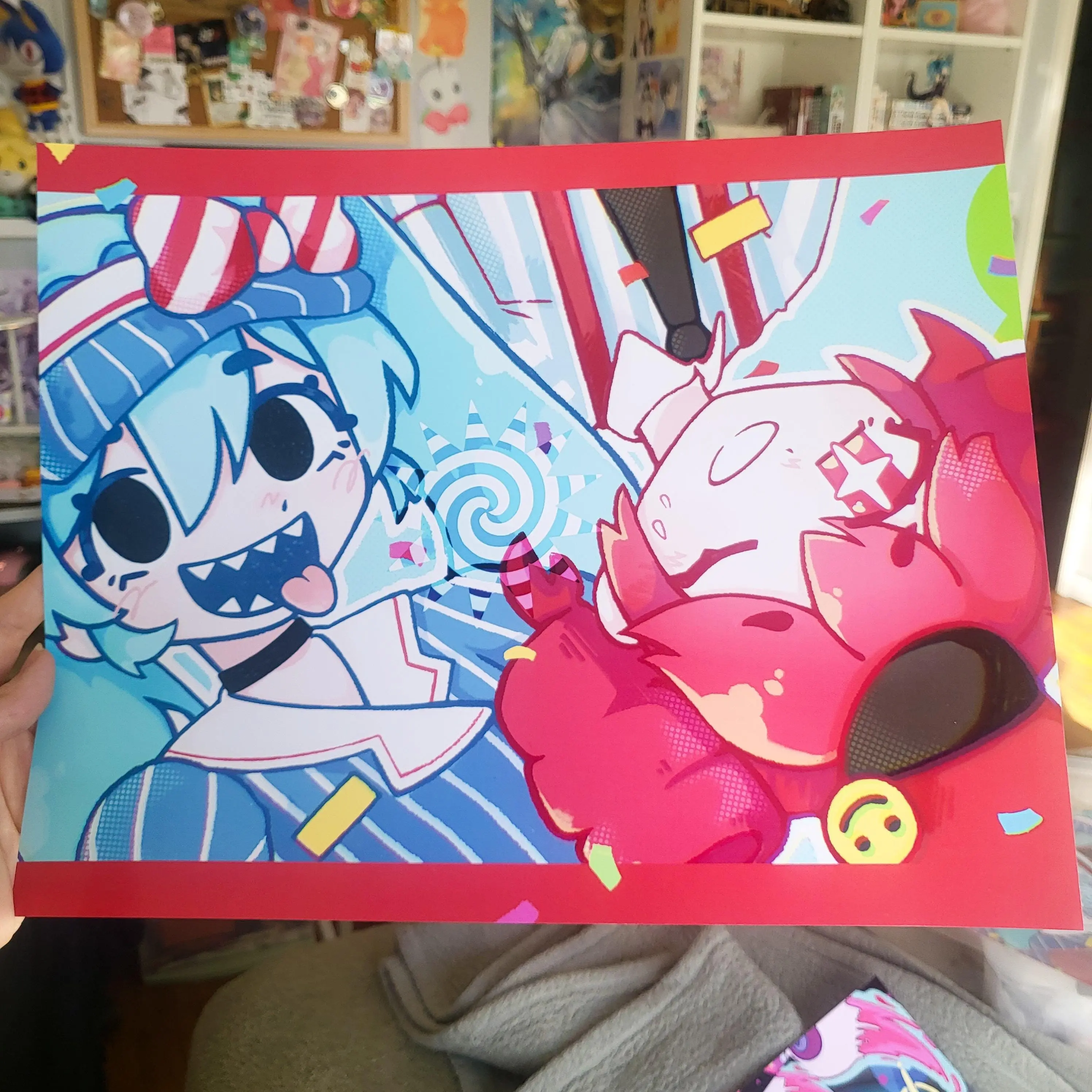 Mesmerizer Miku and Teto print! || 11x14" or 7x9" vocaloid art print
