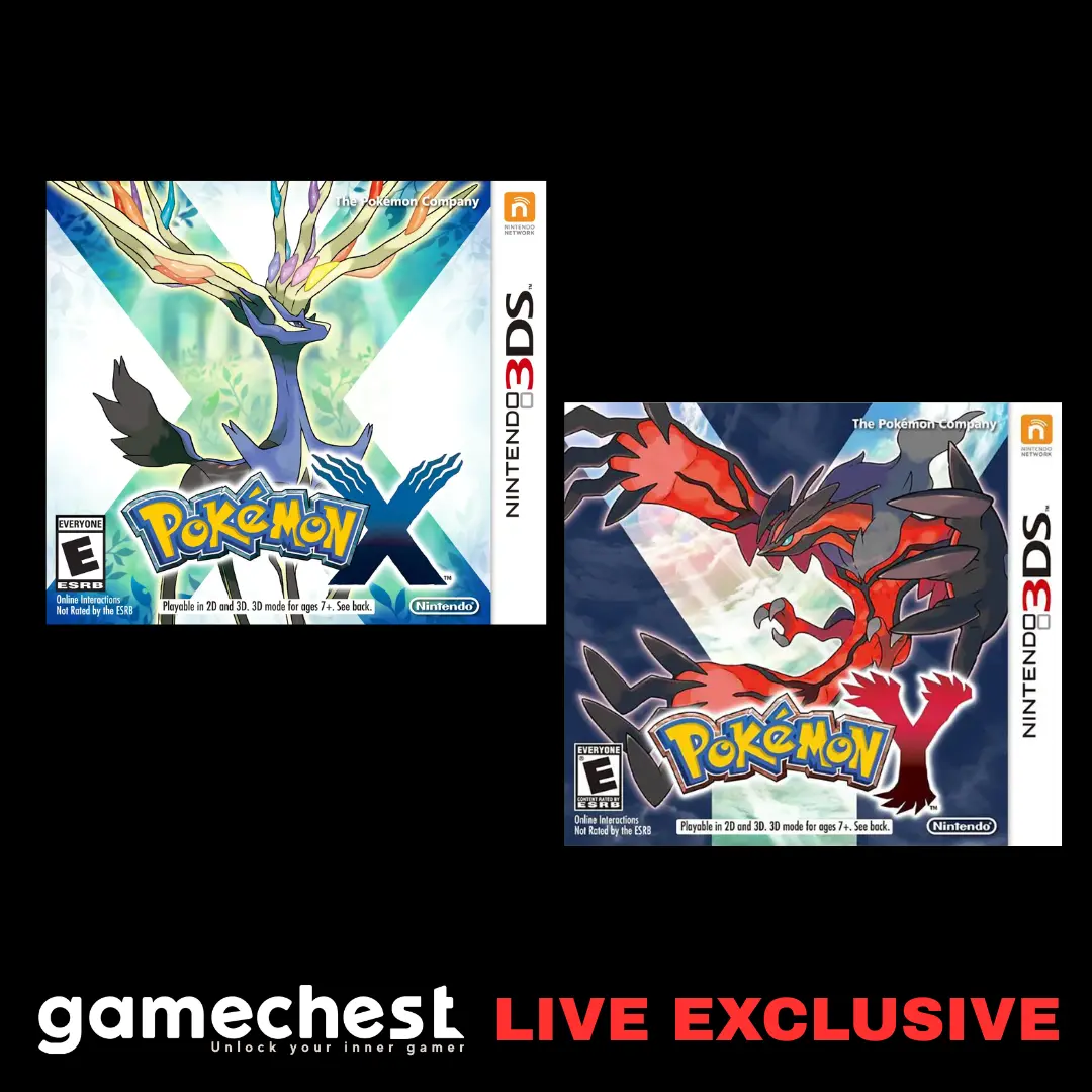 Pokemon X & Y 3DS Game Bundle - Nintendo 3DS Pokemon X & Y 3DS Game Bundle - Nintendo 3DS