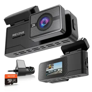 Rexing – C2 – 2K Front + 1080p Rear Dash Cam with Wi-Fi