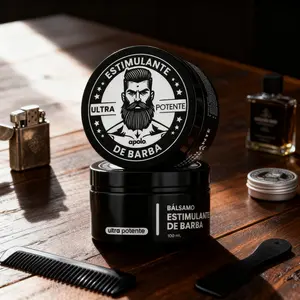 Ultra Potente Minoxidil, Minoxidil, Apolo Cosmetics Men's Beard Thickening and Growth Cream Repair