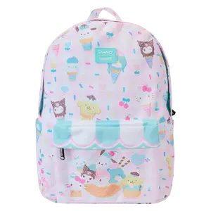 Sanrio Hello Kitty & Friends Sweets All-Over Print Nylon Full-Size Backpack