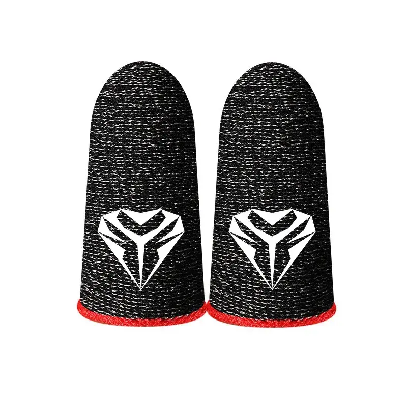 5-Pair Gaming Thumb Gloves - Anti-Slip, Breathable, Sweatproof, Thin, Antibacterial Touch Sensor Finger Accessories with Superconductor Material for Android/iOS Smartphones, PUBG Mobile, FPS Esports, Controller Cover