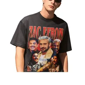 Zac Efron Inspired 90s Homage T-Shirt for Fans of Troy Bolton Shirt