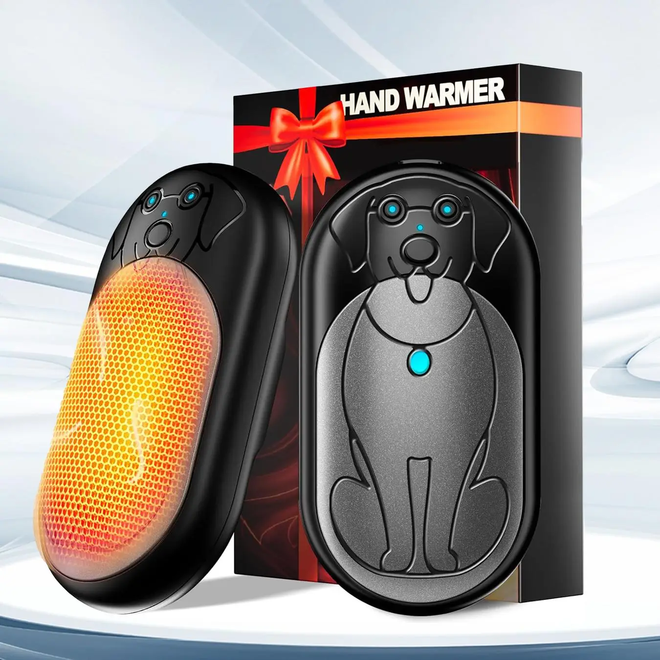 Rechargeable Hand Warmer, Portable USB Hand Warmer, Pocket Size Electric Hand Warmer for Outdoor, Hunting, Golf, Camping, Gifts for Mum