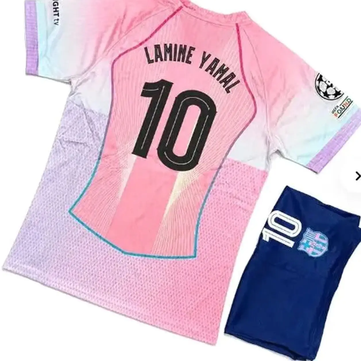 Personalized Football Uniform Set – Breathable Jersey and Shorts with Custom Printing 4U
