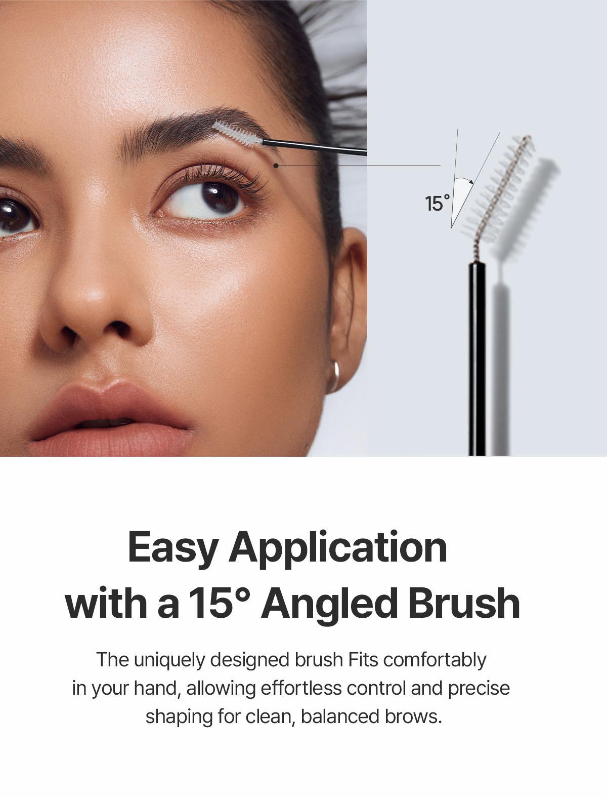 [Espoir Official][Viral] The Brow Fixing Cara | Eyebrow Coloring Mascara with 15° Angled Brush | Long-Lasting, Smudge-Proof, Waterproof | Available in 7 Shades