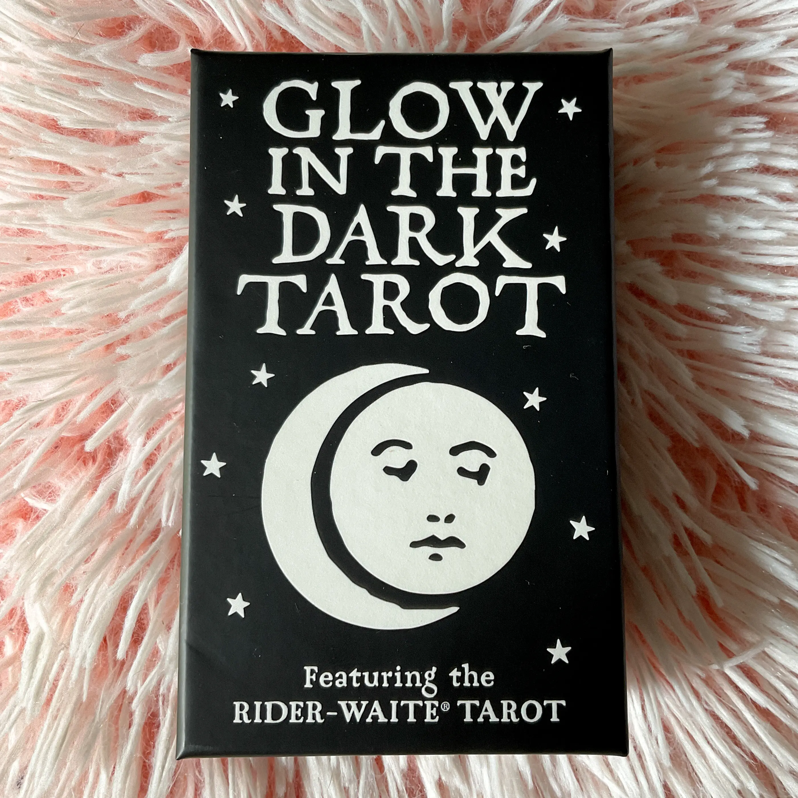 Glow in the Dark Tarot- Based on the Rider Waite Smith Tarot Deck- 78 Cards with Guideook