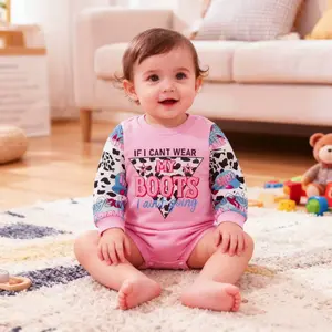 Spring Autumn Baby Girl Triangle Romper Infant Toddler Jumpsuit