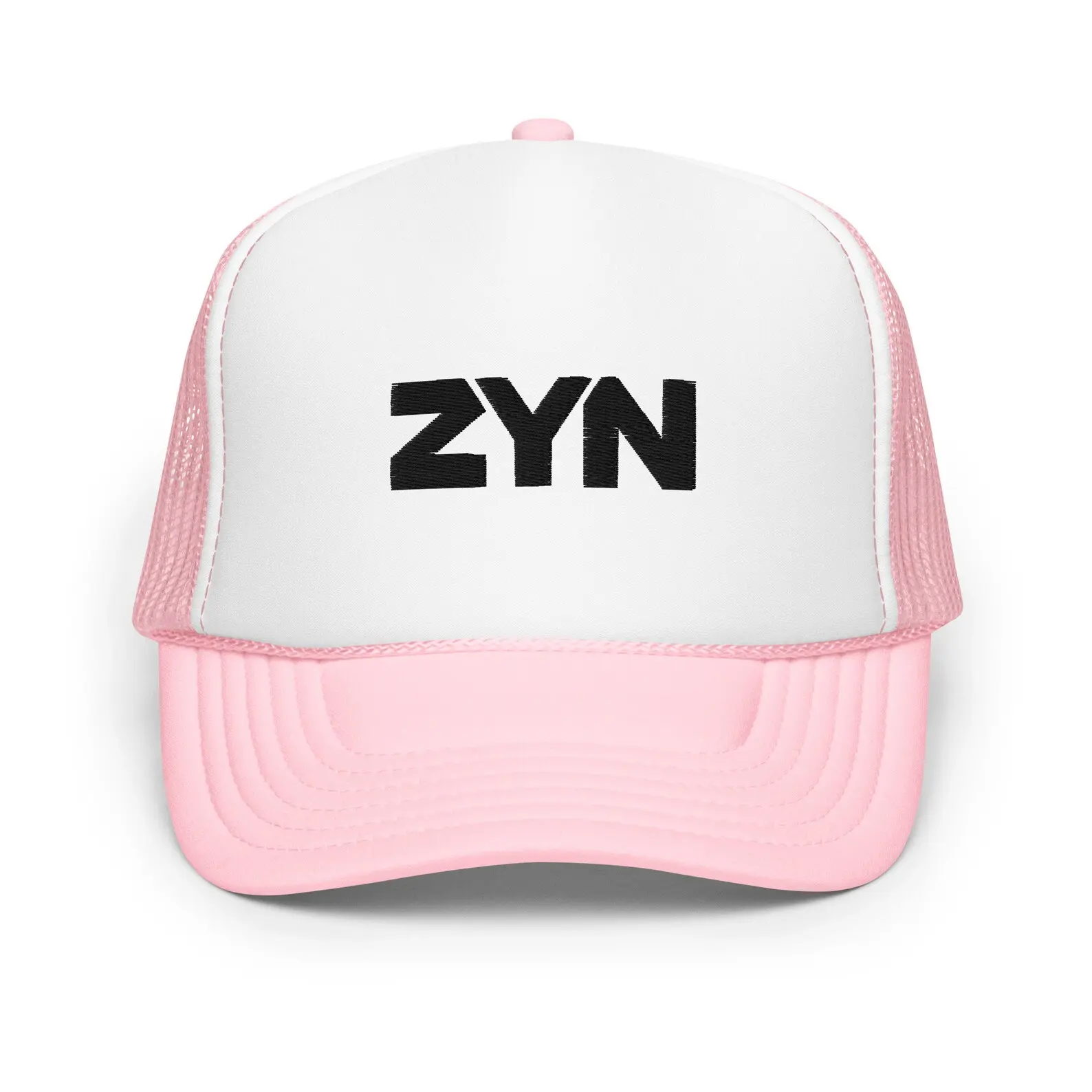 Zyn Logo Foam Trucker Pink