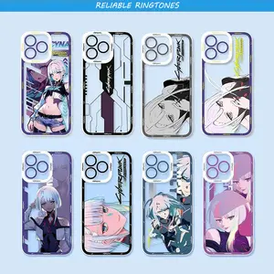 Game C-Cyberpunk  E-Edgerunners Phone Case For iPhone 17 16 15 14 13 12 11 - Personalized Aesthetic Design Shockproof Phone Case: Your Perfect Blend of Style and Safety!