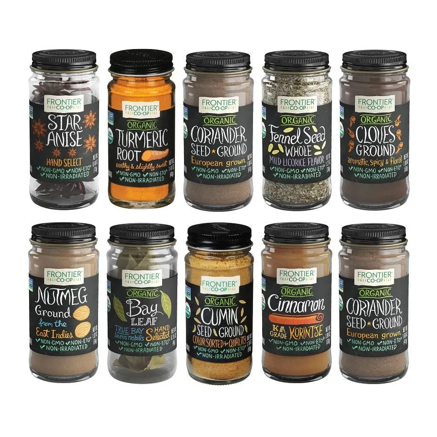 Frontier Co-op Aromatic Spice Collection Frontier Co-op Aromatic Spice Collection