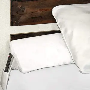 The Original Bed Wedge | Gap Filler Between Your Headboard and Mattress | Triangle Pillow Wedge | Bed Filler Wedge | Gap Headboard Filler | Gap Bed Stoppers | Don't Lose Your Pillow(King)