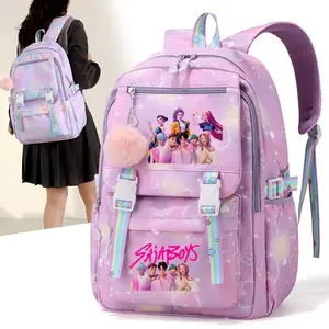 2026 New Witch Hunters Cartoon Print Backpack Lightweight Backpack