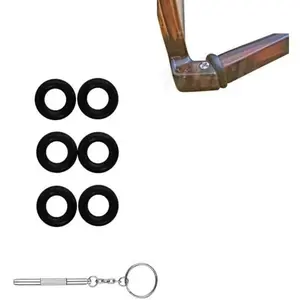 Eyeglass Repair Kits Glasses Grips Hinge Tighteners  Hinge Rings Eyeglass Replacement and 1  6mm for Eyeglass Frame
