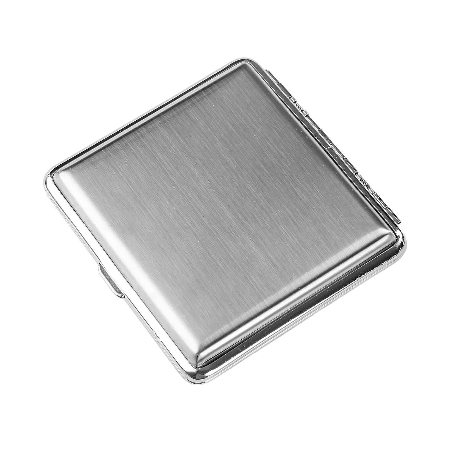Handmade Rust-Proof Cigarette Box with Lid, Duraable Storage for 20 Cigarettas, Coins, Cash, Business Cards, Ideal for Daily Use