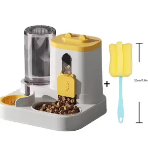 Automatic Cat Feeder & Water Dispenser 2-in-1 – Smart Portion Control Pet Feeding Station