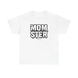 Momster Halloween Shirt, Spooky Mom Tee, Funny Graphic Tee, Halloween Apparel, Scary Mom T-Shirt, Halloween Mom Shirt, Cute & Creepy Fall