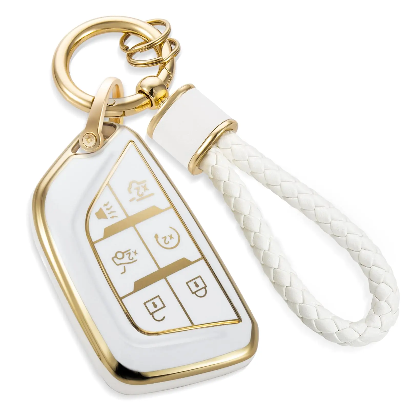 Braided Rope /Gold Edge