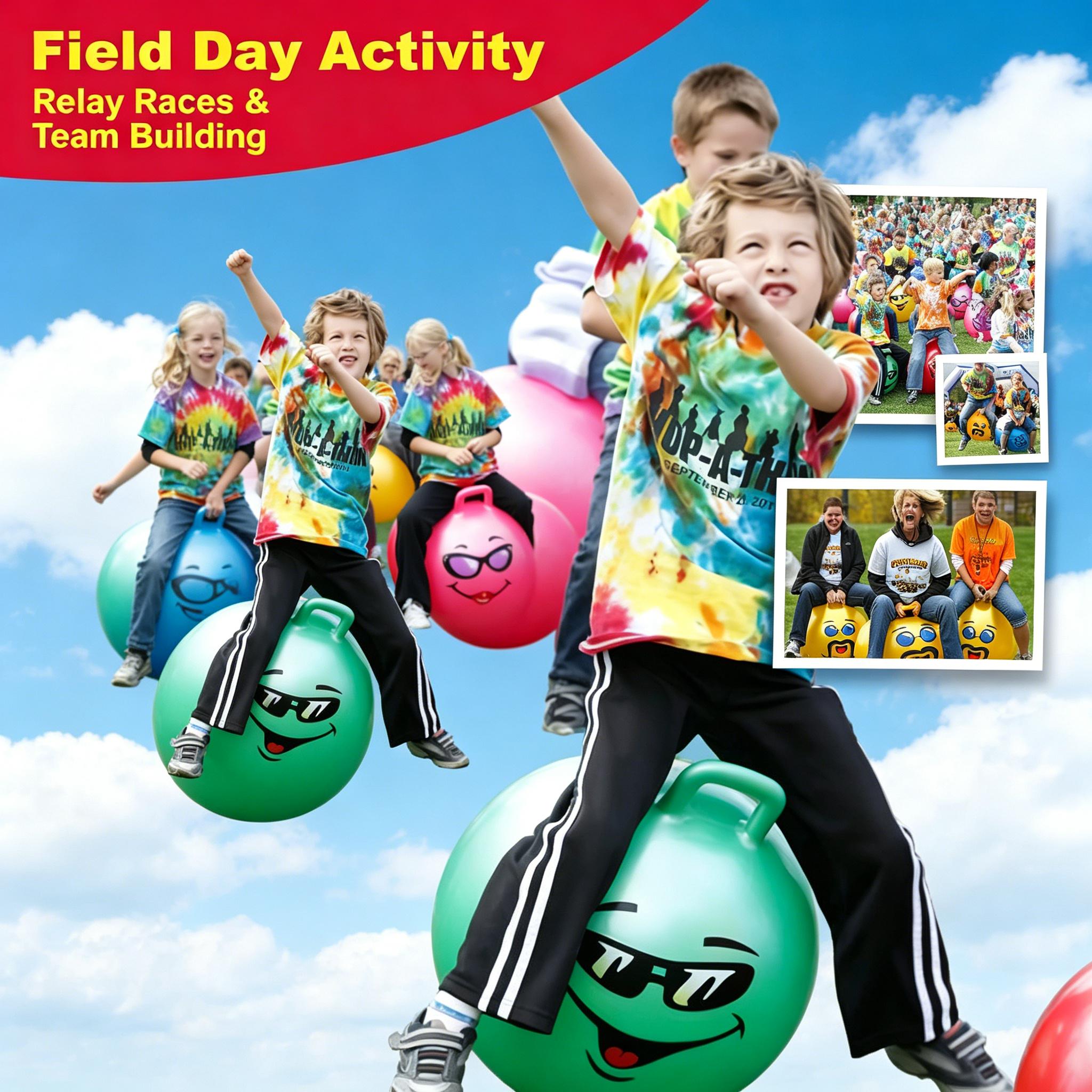 Hopper Ball for Adults Hippity Hop Jumping Ball Fun Outdoor Game Toy for Parties and Family Activities Bright Yellow Emoji Design Hopper Ball for Adults Hippity Hop Jumping Ball Fun Outdoor Game Toy for Parties and Family Activities Bright Yellow Emoji Design