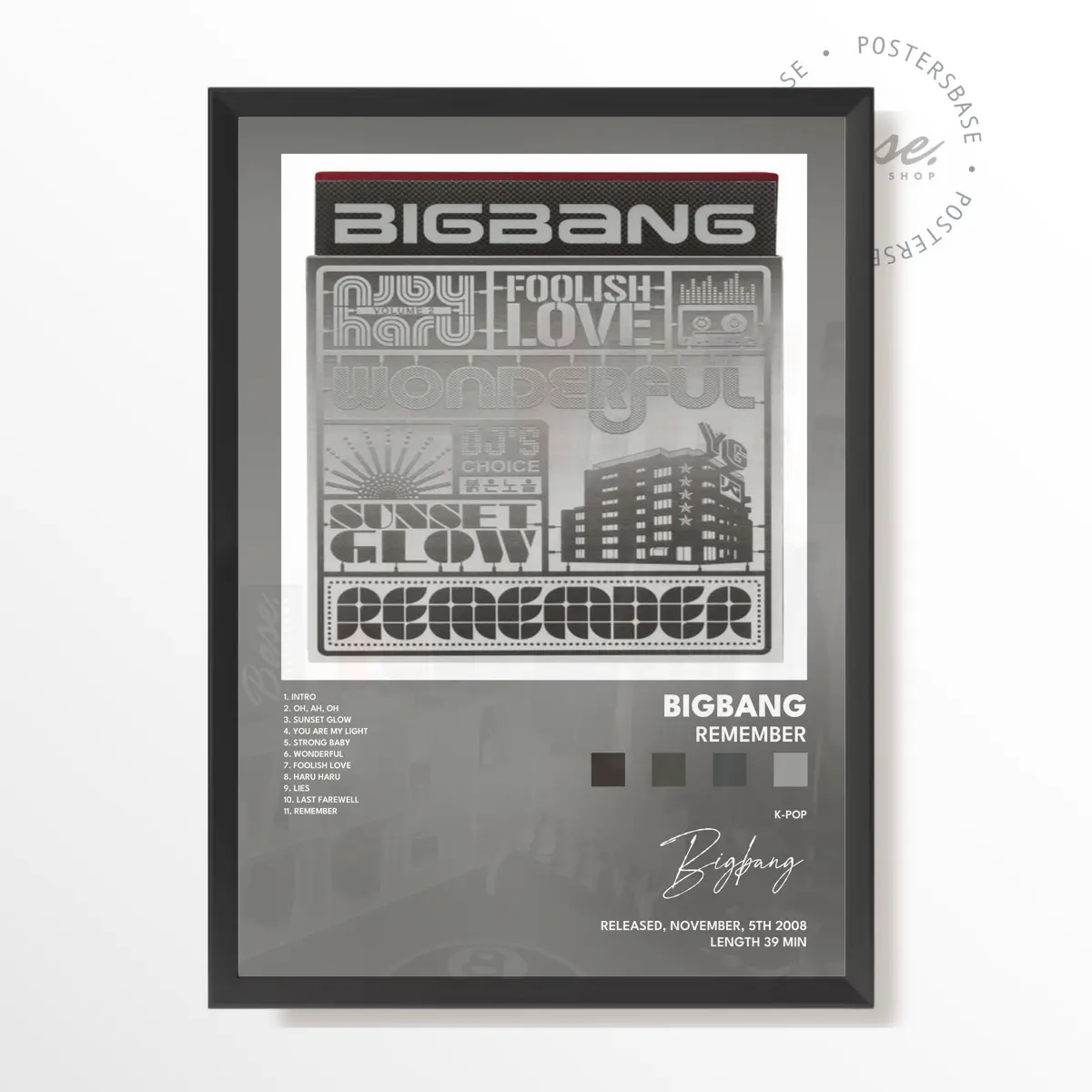 DICH - bigbangRemember Poster - Unframed #805